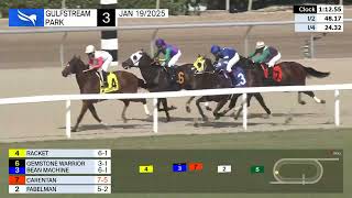 Gulfstream Park Carrera 3 - 19 de Enero 2025