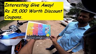 Interesting Give Away. Rs 25,000 Worth Discount Coupons.