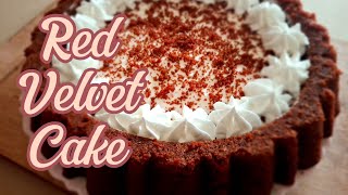 Easiest Red Velvet Cake Recipe EVER ! ASMR