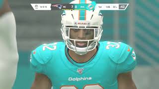 (Madden NFL 20) (New England Patriots vs Miami Dolphins) New Week 2