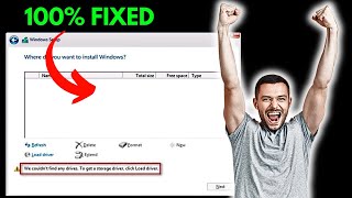 How to Fix We Couldn’t Find Any Drives when installing Windows 10 or Window