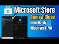(2023 FIX) Microsoft Store Opens and Closes Immediately Windows 11/10 | Microsoft Store Not Opening