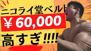 【ニコライ堂トレーニングベルト】6万円のギアを『徹底レビュー』