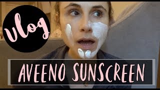 VLOG: AVEENO POSITVELY MINERAL SUNSCREEN \u0026 COSTCO| DR DRAY