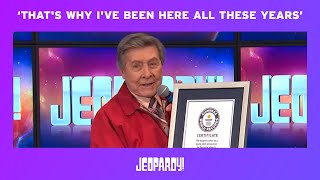 Johnny Gilbert's Guinness World Record | JEOPARDY!