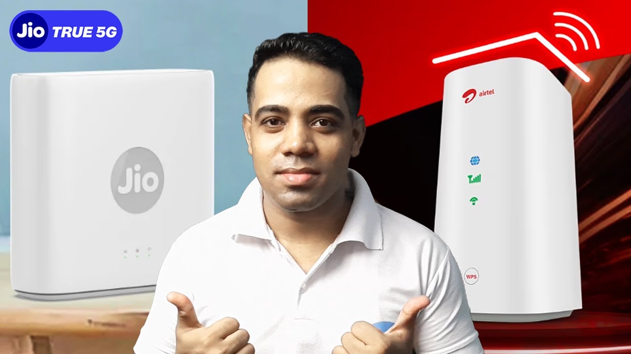 Jio Air Fiber Vs Airtel Air Fiber⚡Which One Is Better For You ?⚡Tech ...