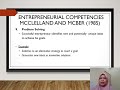 ENT300 - Chapter 1 Personal Entrepreneurial Competencies