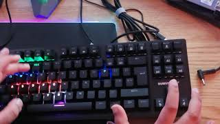 Budget Mechanical Keyboard Unboxing under £30 Sumvision Acies - Blue Switches