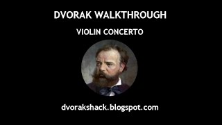 DVORAK - VIOLIN CONCERTO (full analysis)