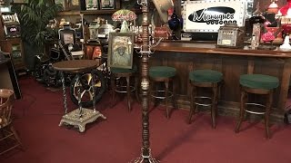 1891 UDell Works Hall Tree Coat Rack SOLD