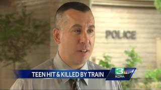Classmates mourn Manteca teen killed after being hit by train