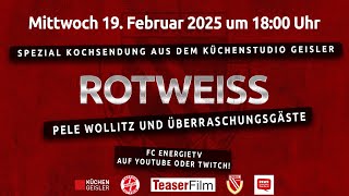 FC Energie Cottbus | ROTWEISS #34 - Spezial Kochsendung mit Pele Wollitz und Überraschungsgästen