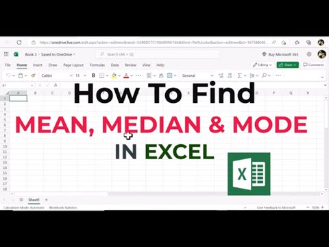 Как рассчитать среднюю медиану и моду в Excel. Пошаговое руководство.