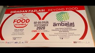 #Exhibition #CNR #FOOD #ISTANBUL 2020 -#international