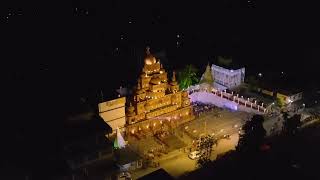 udharbond durga puja pandel kedarnath temple