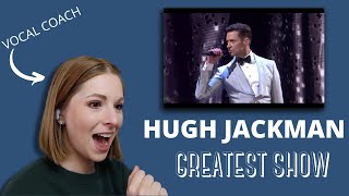 Danielle Marie Reacts to Hugh Jackman - The Greatest Show [Live at The BRITS 2019]