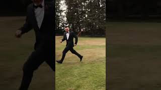 😲 Groomsman Gets Instant Karma After Destroying Wasp's Nest!