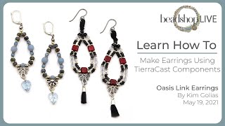 Beadshop LIVE: Oasis Link Earrings