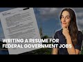 How to write a resume for a Canadian government job