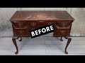 Extreme Makeover ~ Old Desk/Vanity