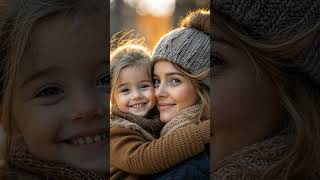 🧶 Winter Stories Between Mom and Child #baby #love #joyfulmotherhood #motherhoodjoy #babylove #mom