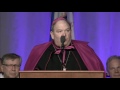 archbishop hebda commencement address university of st. thomas undergraduate commencement 2017