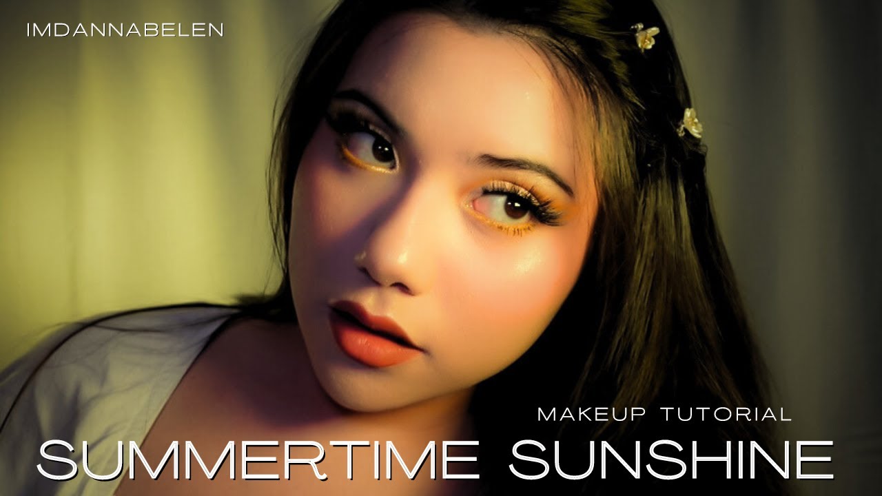 Summertime Sunshine Makeup Tutorial Youtube