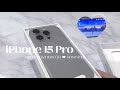 iphone 15 pro natural titanium (1TB) 🦋 aesthetic unboxing, hsr gaming test, case try-on and more