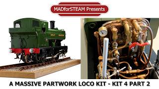 Is this the biggest partwork kit? Kingscale 5" gauge 1300 loco from Silver Crest. Kit 4 Part 2.
