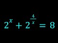 Solving An Exponential Equation From Romania | Math Olympiads