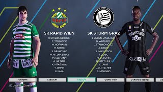 Rapid Wien vs Sturm Graz | Allianz Stadion | O Bundesliga Playoff