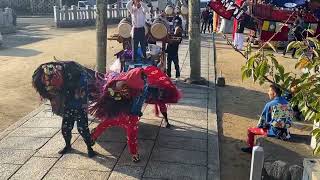 引田秋祭り 黒羽大獅子