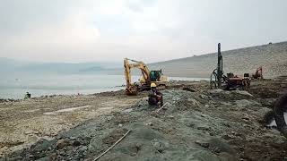 open cost drilling at Tarbela dam#t4 with GIA A7