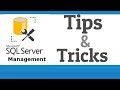 Tips and Tricks for Using SQL Server Management Studio Effectively | Part 1 | @IQBees