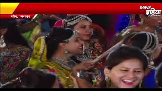 Navratri Garba - Dandiya Night in Chomu Jaipur | News India Rajasthan