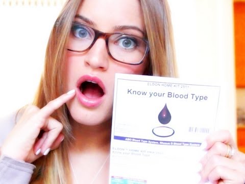 What's your BLOOD TYPE?! | iJustine What's your BLOOD TYPE?! | iJustine