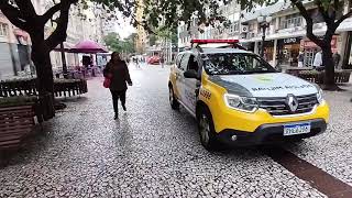 Walking tour of beautiful curitiba downtown  مرکز شهر کروچیا