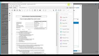 Self Certs: Document Management: Applicant Packet for Self Cert and Lease Packet