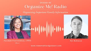 Organizing Important Family Information with Nat Robinson