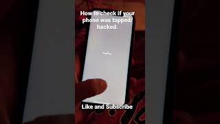 How to check if your #phone is #tapped or #Hacked . #iphone13