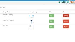 PHP/MySql e-commerce website development part-9 | Tutorial Rays - By Umar Rahman