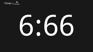 6m66s Countdown Timer
