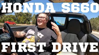 THE SMILE PER HOUR MACHINE - (Honda s660 First Drive)