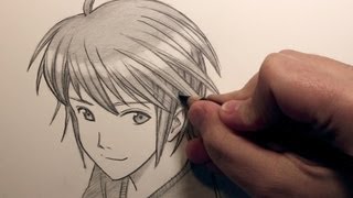 How to Draw Manga Boy's Hair: Shading