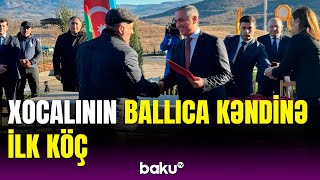 Böyük Qayıdışın növbəti mərhələsi | Köç karvanı Xocalının Ballıca kəndinə çatdı