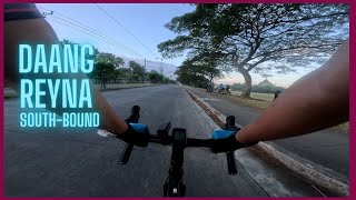 South-bound in Daang Reyna on a Gravel Bike