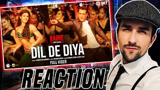 Dil De Diya - Radhe |Salman Khan, Jacqueline Fernandez |Himesh Reshammiya|Kamaal K,Payal D REACTION