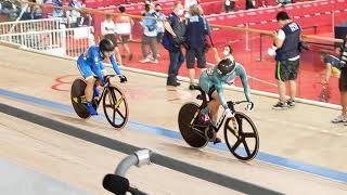 TOKYO2020　オリンピック　女子スプリント準決勝　ウクライナvs香港　自転車トラック競技　　現地撮影