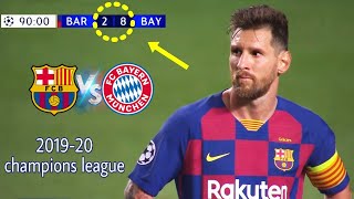 This match shocked the world  Barcelona vs Bayern Munich 8-2  | 4k🥶