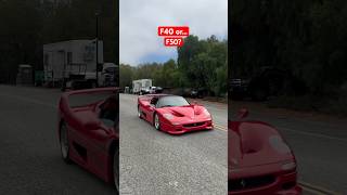 Ferrari F40 or F50? 🏎️🏎️